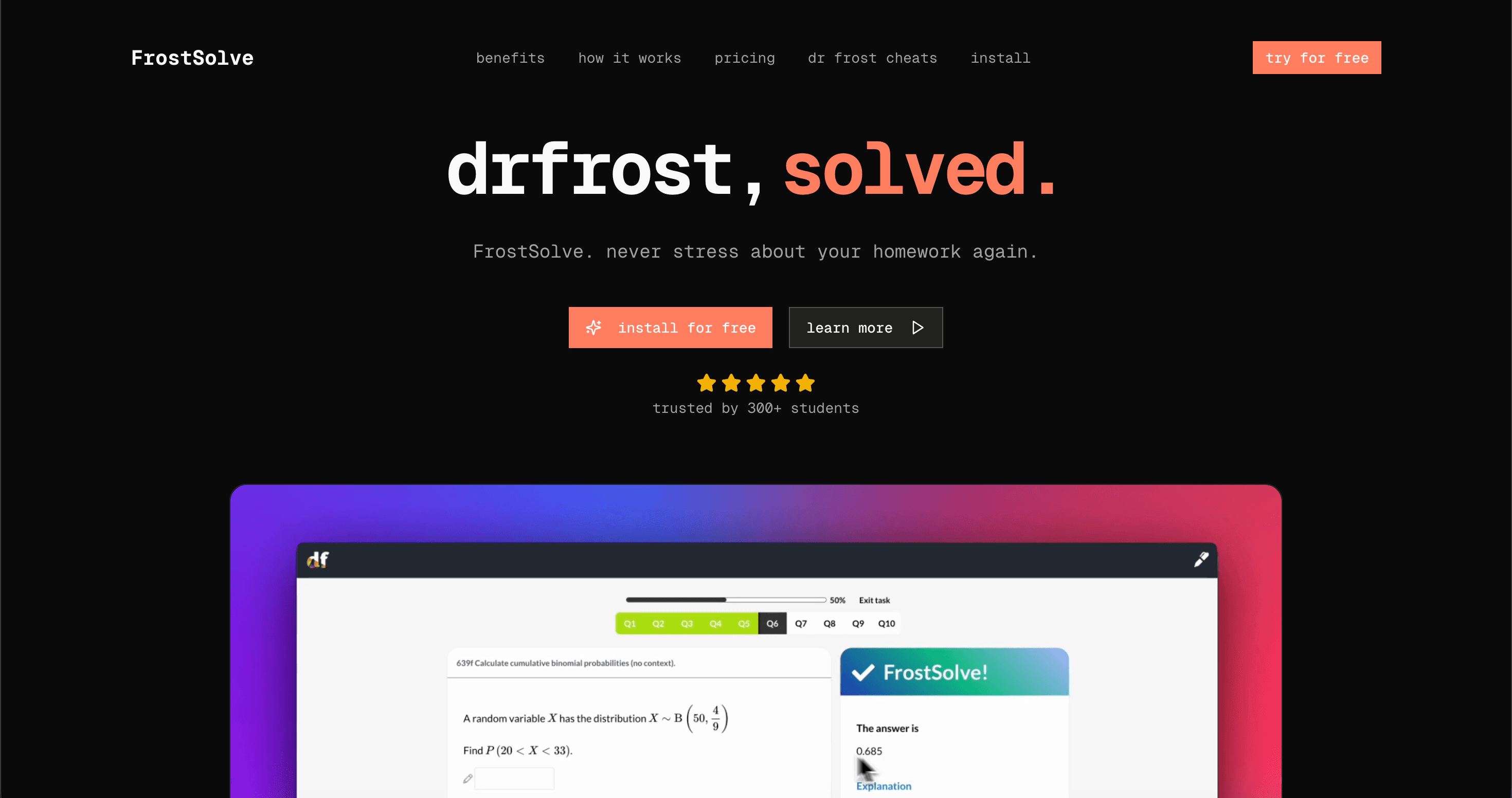 frostsolve